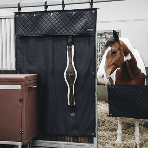 Boomerang Equestrian - Kentucky Waterproof Stable Curtain Black