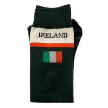  Kingsland Unisex Coolmax Green Ireland Knee Socks - Socks