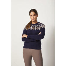  KL Ladies Knitted Sweater Sence Navy - Sweater