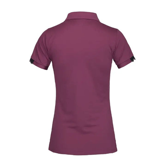 KL Ladies Tec Micro Pique Polo Shirt Naina Pink Dry Rose - Polo Shirt