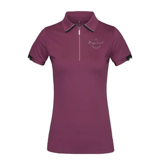 KL Ladies Tec Micro Pique Polo Shirt Naina Pink Dry Rose - Polo Shirt