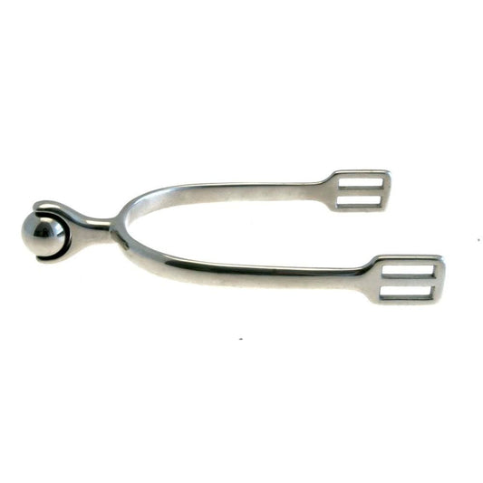 Boomerang Equestrian - KM Elite Stainless Steel Roller Ball Impulsion Spurs