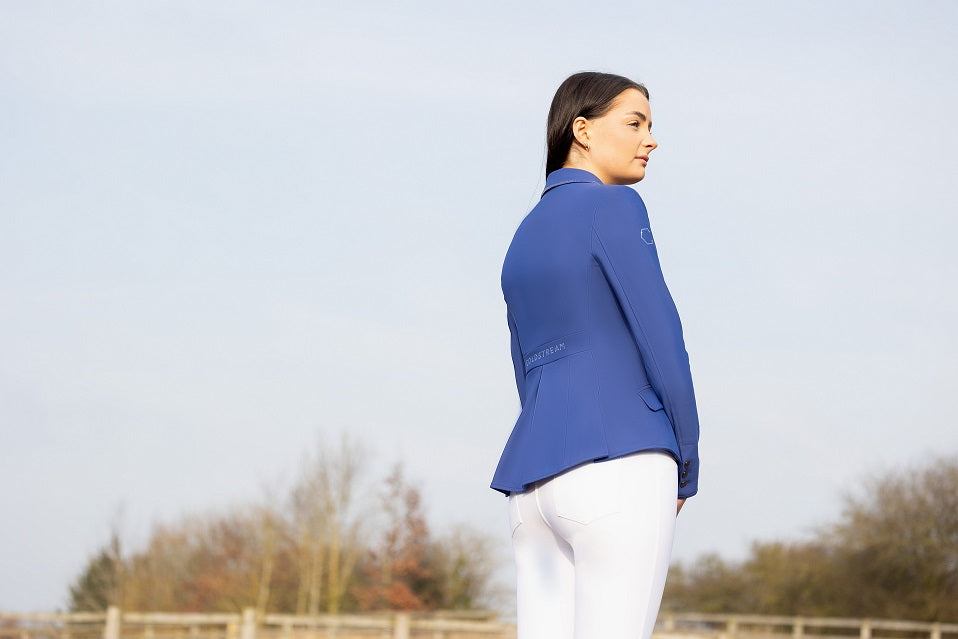 Coldstream Ladies Ledmore Diamante Show Jacket Cobalt Stone