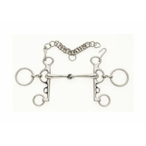 Boomerang Equestrian - Lorina Jointed Rugby Pelham Bit