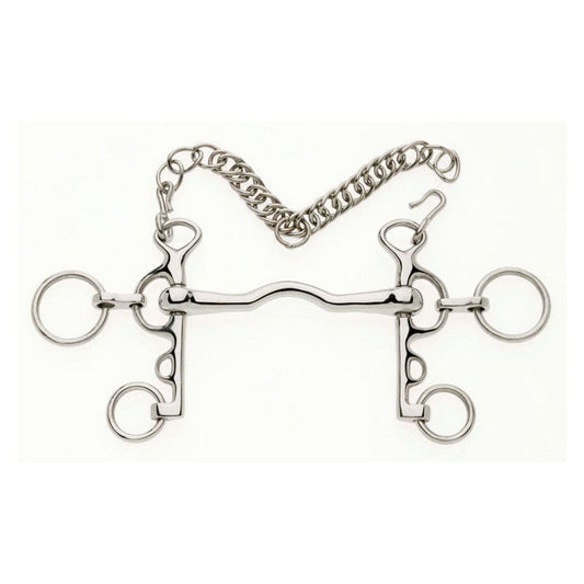 Boomerang Equestrian - Lorina Rugby Pelham Bit Cambridge Mouth