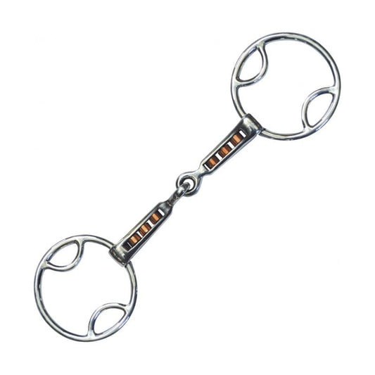 Boomerang Equestrian - Privilege Equitation Mac Genis Bevel Bit With Copper Inserts