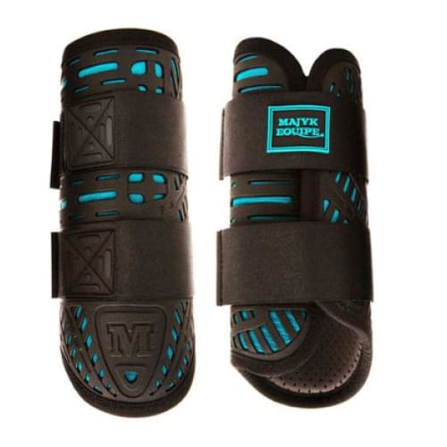 Boomerang Equestrian - Majyk Equipe Elite XC Front Boots Turquoise