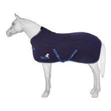  Masta Avante Summer Cotton Sheet Navy - 6’0 - Horse Rug