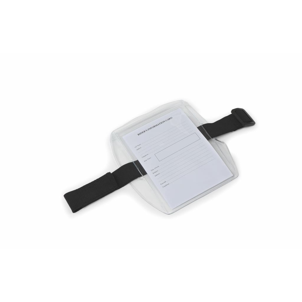 Boomerang Equestrian - Medical Arm Band Clear