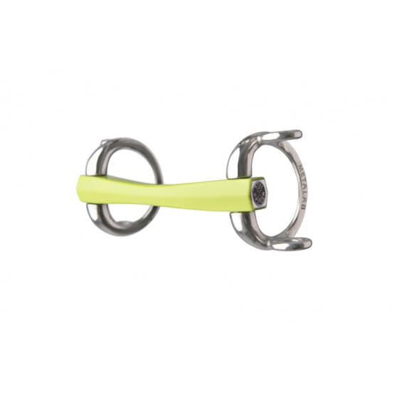 Boomerang Equestrian - Metalab Flexi Soft Cheltenham Gag Bit Green
