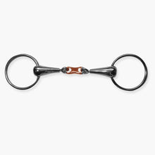  Metalab Loose Ring Snaffle Bit With Copper French Link - 135 mm - Bit