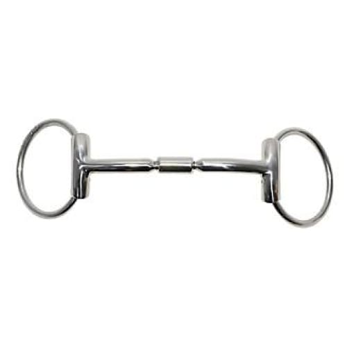 Metalab Mullen Barrel Mouth Loose Ring Snaffle Bit Elite Collection - 135 MM - Bit