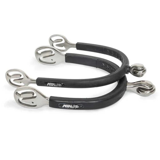 Set of spurs on a white background