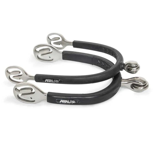 Set of spurs on a white background