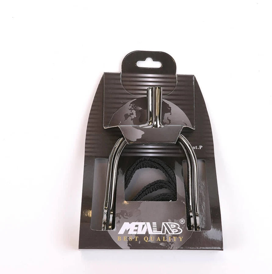 Metalab product packaging with a clear window showing the product inside on a white background