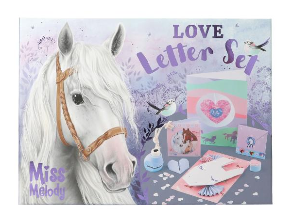 Love letter set box on a white background
