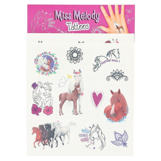 Miss Melody Tattoos - ONESIZE - Tattoo Set