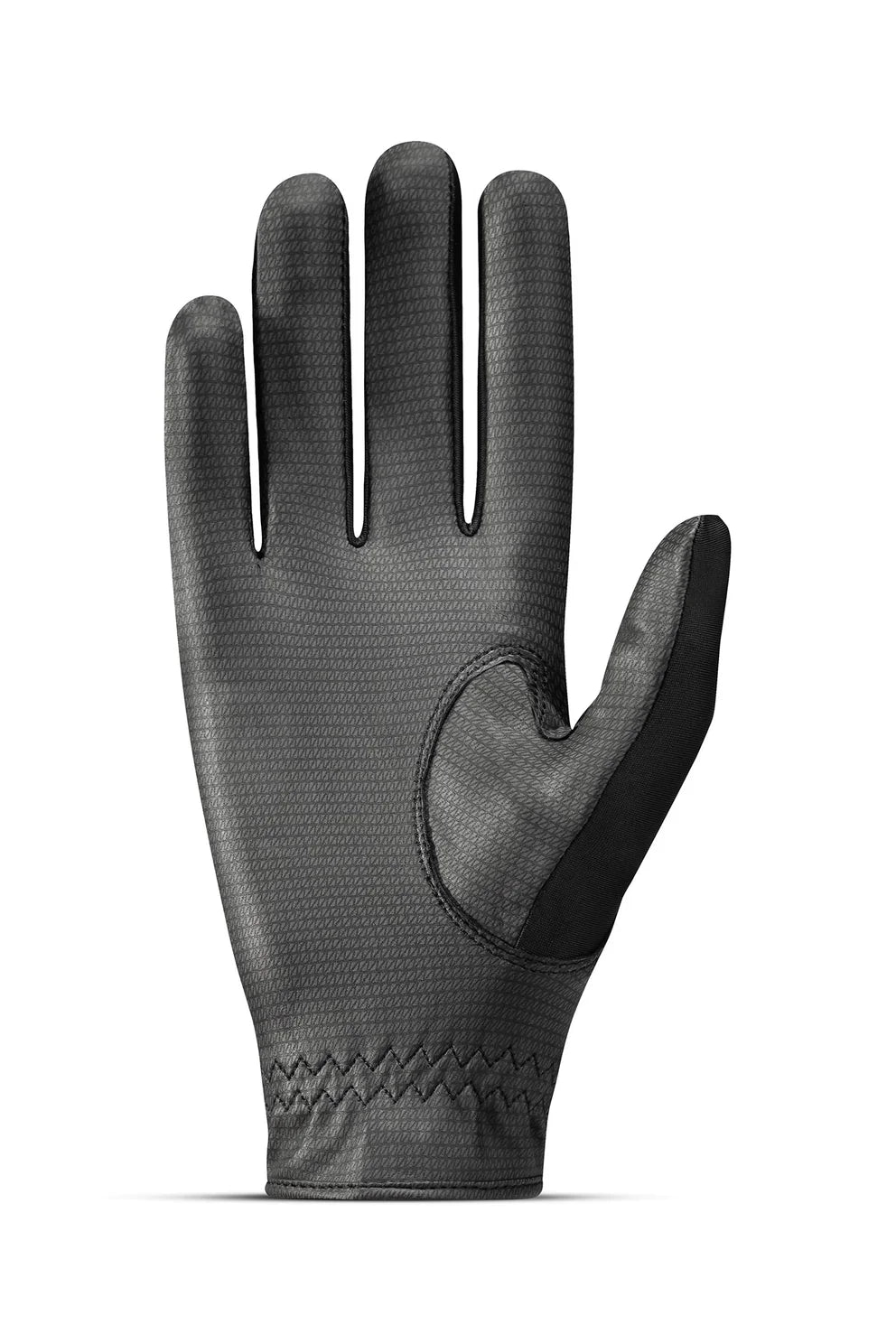 Black glove on a white background