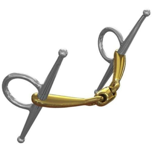 Boomerang Equestrian - Neue Schule Tranz Angled Lozenge Full Cheek Bit