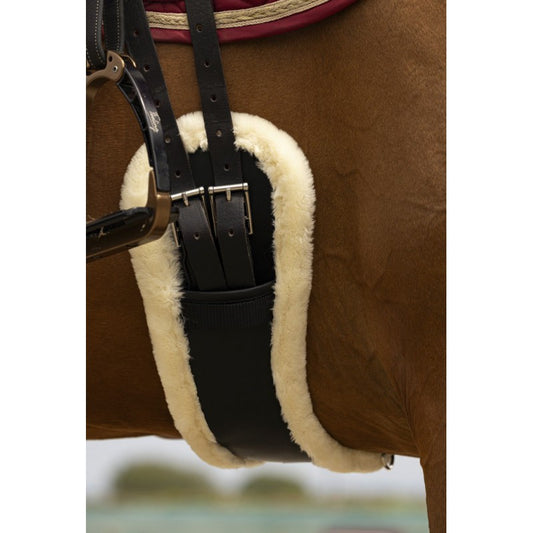 Boomerang Equestrian - Norton Sheepskin Girth Black/Natural