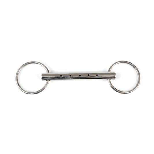 Boomerang Equestrian - Pessoa Hollow Pipe Whistle Loose Ring Bit