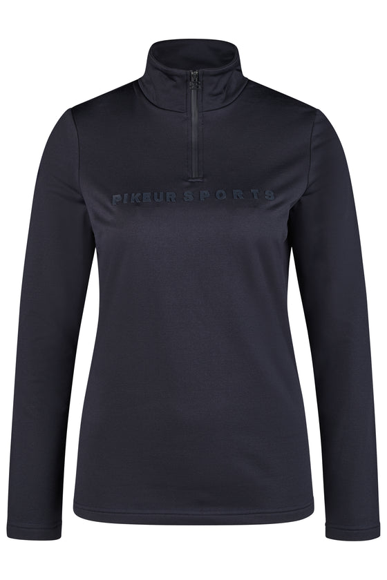 Pikeur Ladies Zip Shirt Bingen Navy