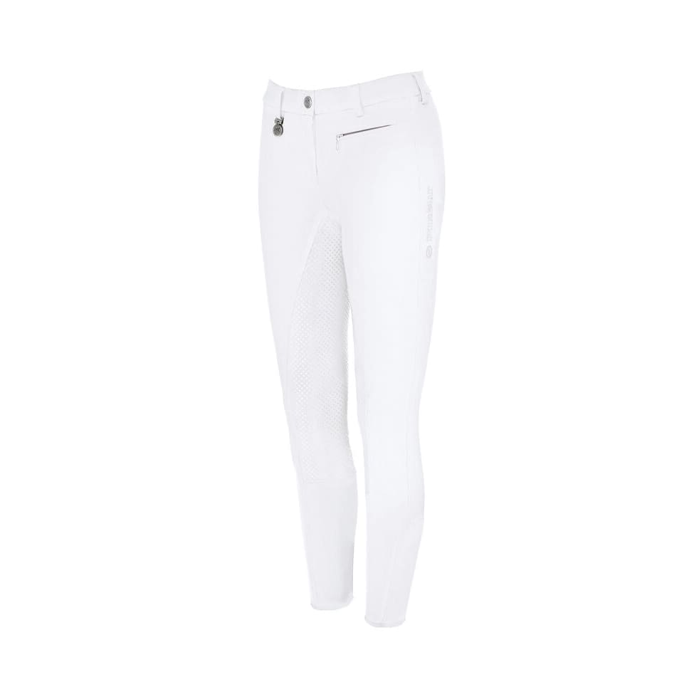 Pikeur Ladies Full Grip Breeches Lucinda White - Ladies Breeches