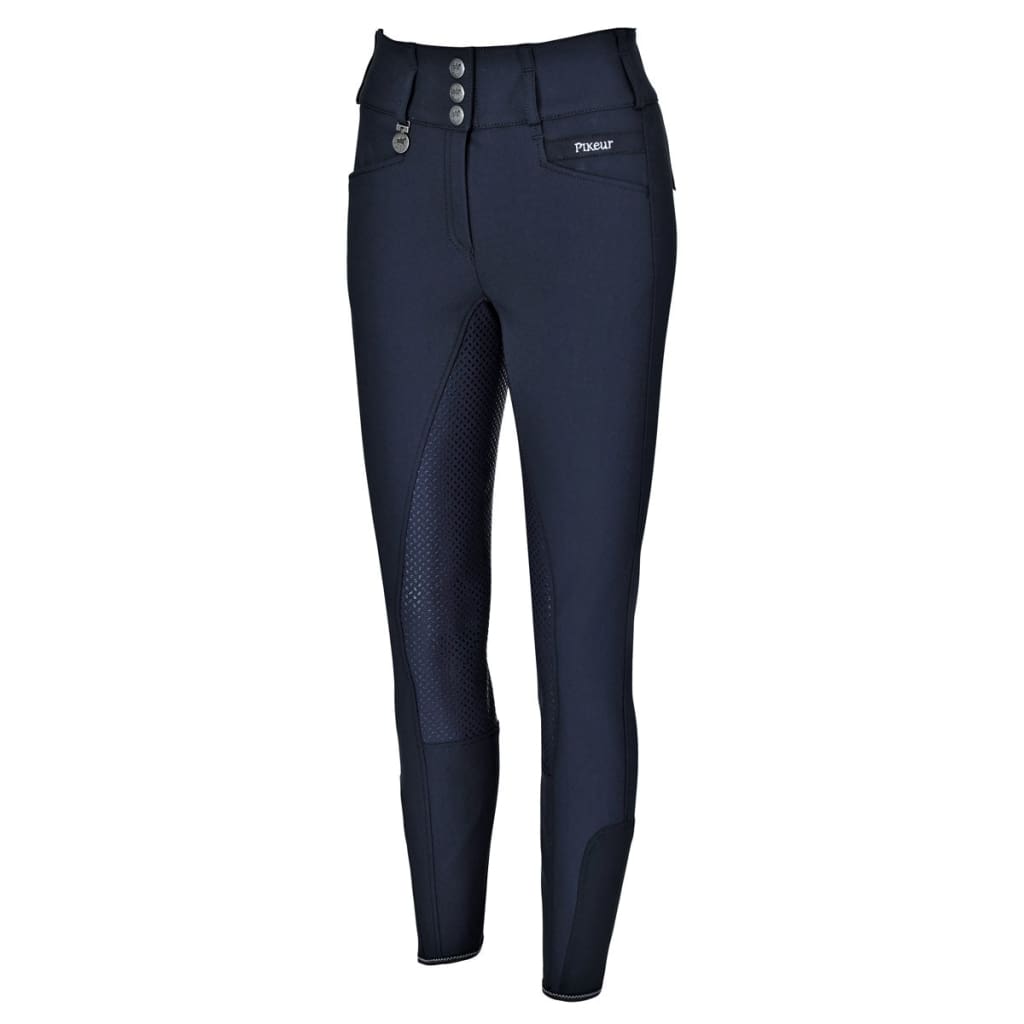 Pikeur Ladies Full Grip Candela Breeches Navy - Ladies Breeches