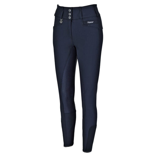 Pikeur Ladies Full Grip Candela Breeches Navy - Ladies Breeches