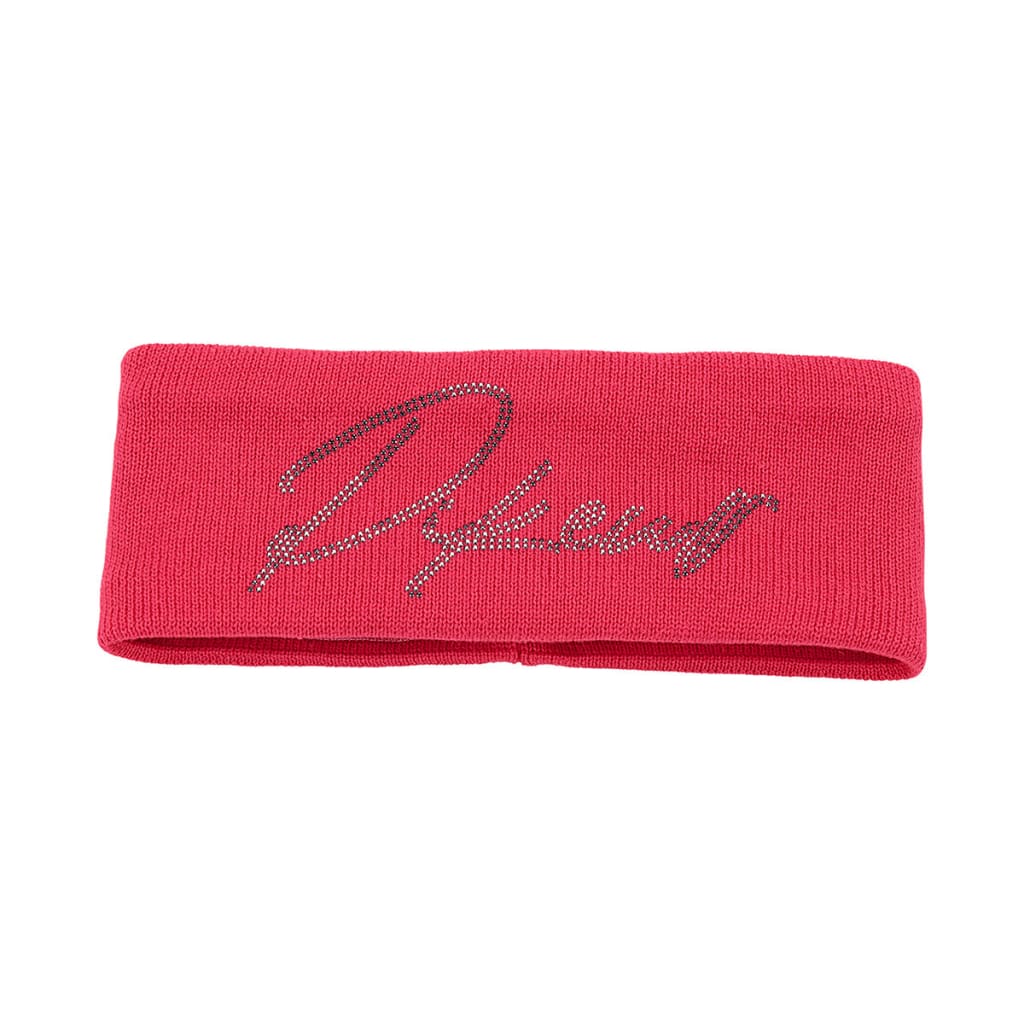 Pikeur Ladies Headband With Rhinestone Logo Pink - PINK / ONESIZE - Headband