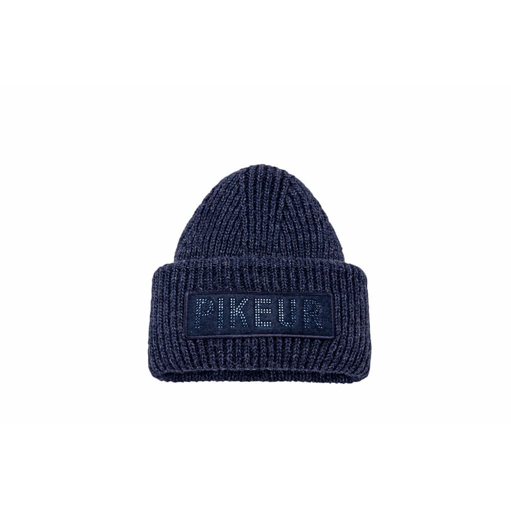 Pikeur Ladies Label Beanie Navy - NAVY / ONESIZE - Hat