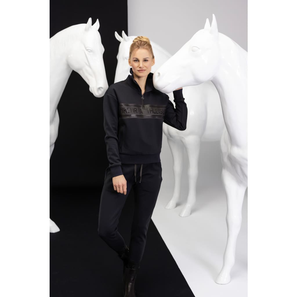 Boomerang Equestrian - Pikeur Ladies Zip Sweater Rhein Caviar