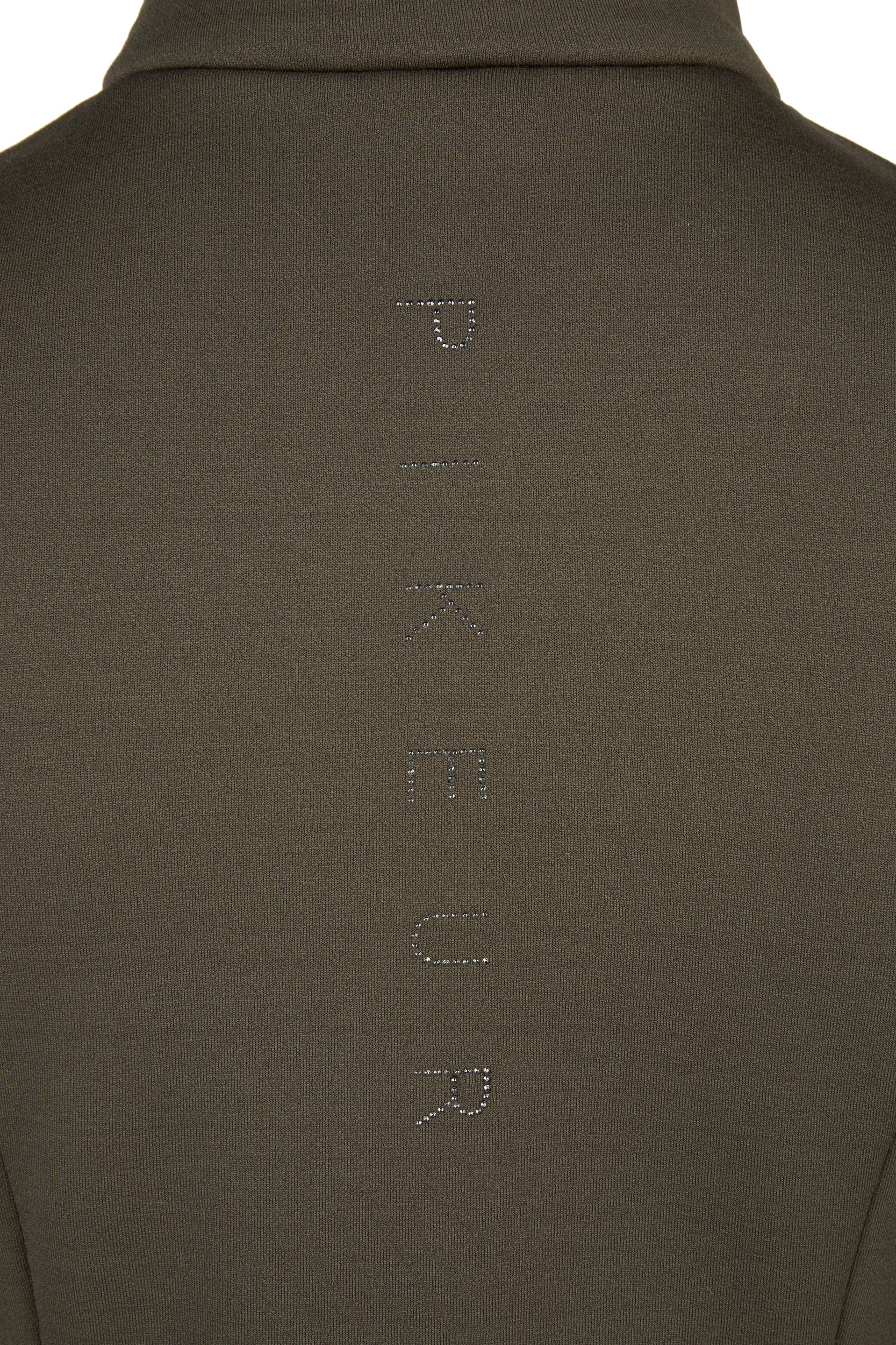 Green jacket with 'PIKEUR' branding on the back
