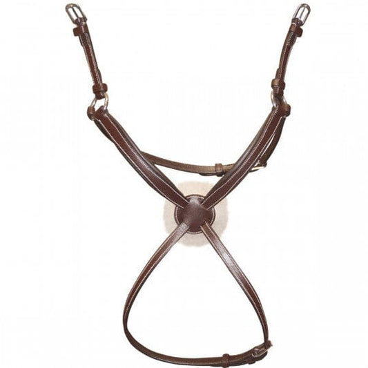 Boomerang Equestrian - Privilege Equestrian Flags & Cups Goteborg Grackle Noseband Brown