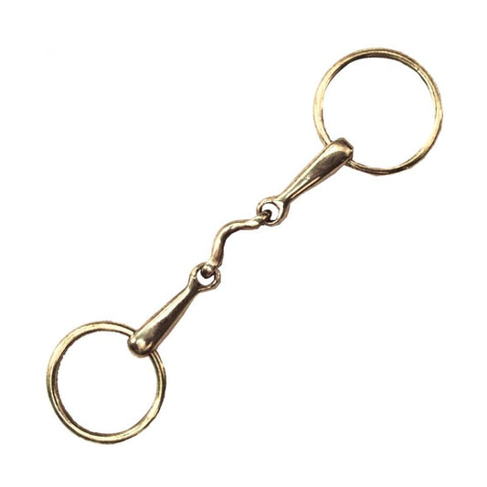 Boomerang Equestrian - Privilege Equestrian Loose Ring Bit With Elliptical Lozenge