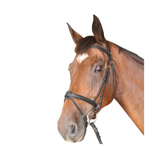 Boomerang Equestrian - Privilege Equitation Cabourg Flash Bridle Black