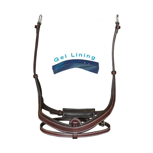 Boomerang Equestrian - Privilege Equitation Flags & Cups Comfort Flash Noseband Brown
