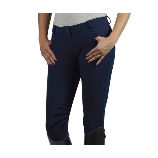 Boomerang Equestrian - Privilege Equitation Millau Children's Breeches Navy