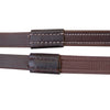 Privilege Equitation Slit Draw Reins With New Rope Brown - Draw Reins