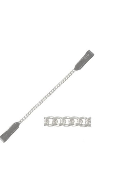 Boomerang Equestrian - Privilege Equitation Snake Chain Browband Silver
