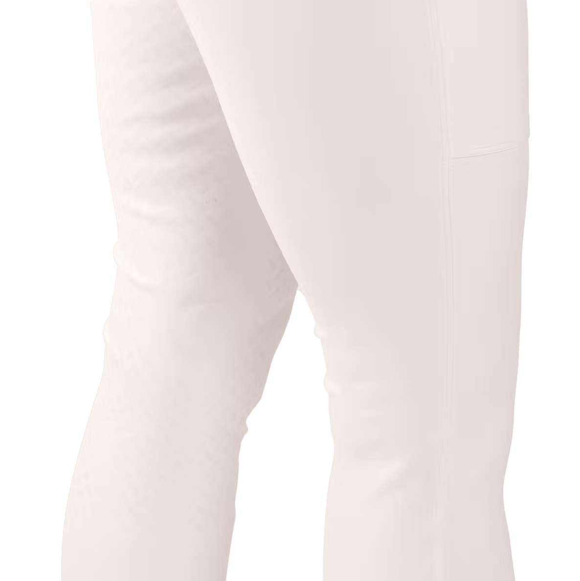 White pants on a transparent background
