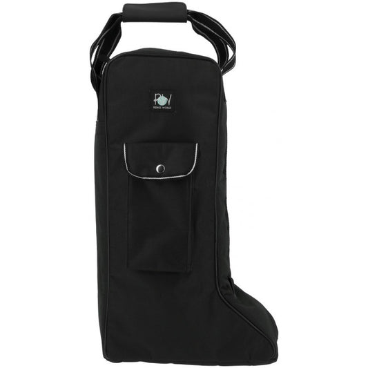 Boomerang Equestrian - Riding World Boot Bag Black