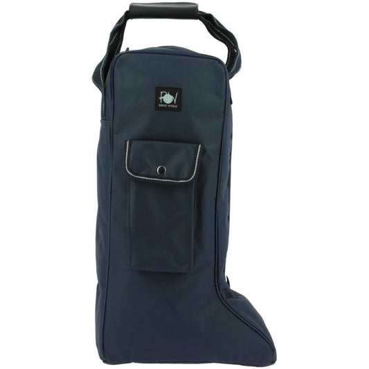 Boomerang Equestrian - Riding World Boot Bag Navy