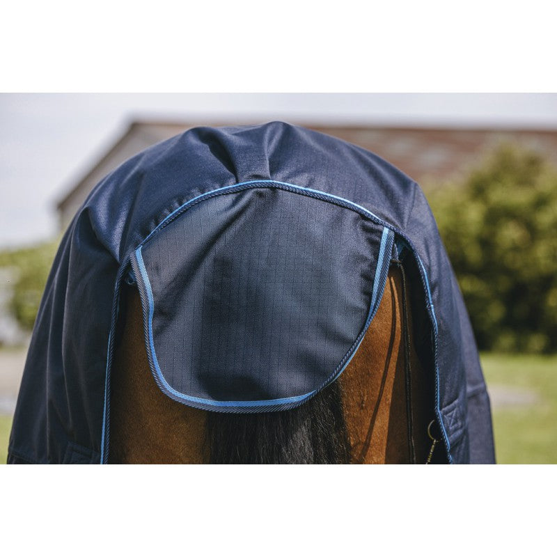 Boomerang Equestrian - Riding World Turnout Rug 220 g With Full Neck Navy