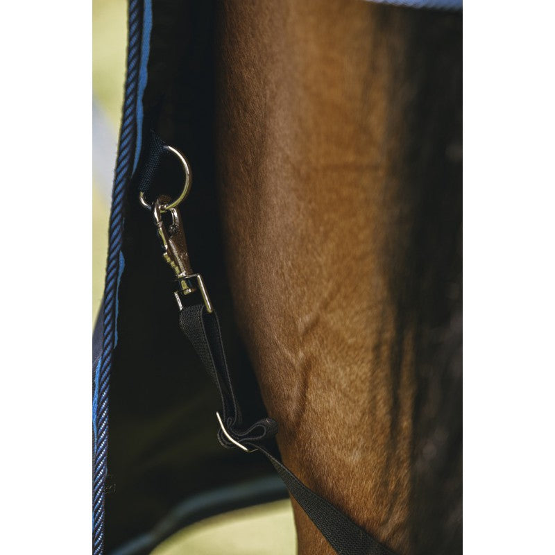 Boomerang Equestrian - Riding World Turnout Rug 220 g With Full Neck Navy