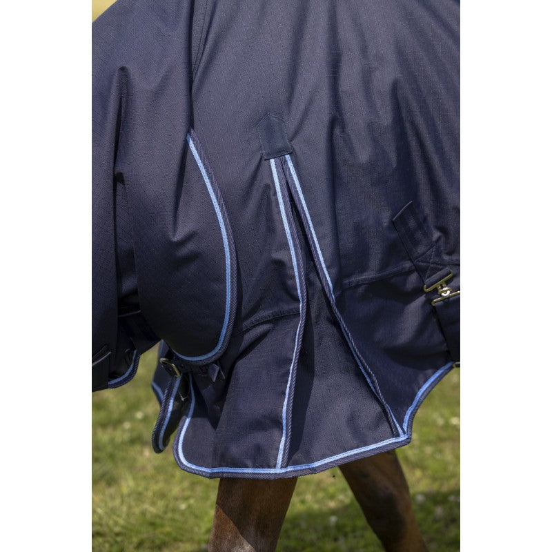 Boomerang Equestrian - Riding World Turnout Rug 220 g With Full Neck Navy