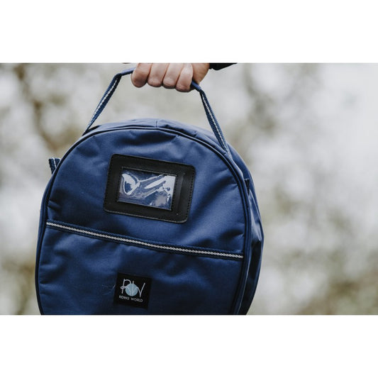 Boomerang Equestrian - Riding World Helmet Bag Navy