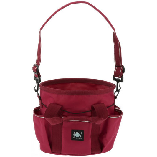Boomerang Equestrian - Riding World Grooming Bag Burgundy