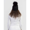 Samshield Ladies Beanie Mira Intarsia Black Champagne - BLACK / ONESIZE - Woolly Hat