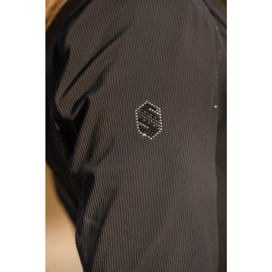 Samshield Ladies Competition Jacket Olympe Ultralight Crystal Jet Black Texturized - Ladies Competition Jacket